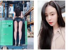 Chỉ làm bốc vác trong kho, cô nàng xinh đẹp khiến cộng đồng mạng ngỡ ngàng vì quá nóng bỏng