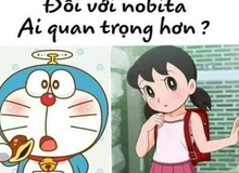 Đối với Nobita, bạn thân Doraemon hay bạn gái Shizuka quan trọng hơn?