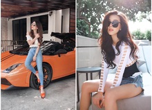 "Công chúa" xinh đẹp nuột nà chân dài thẳng tắp lại sở hữu tài sản tiền tỷ đang là hình mẫu người yêu mơ ước của các thanh niên