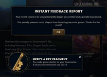 LMHT: Game thủ gợi ý Riot Games nên tặng quà cho những người tố cáo thành công hành vi tiêu cực