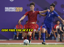 Giữa lúc đội tuyển Việt Nam đối đầu căng thẳng với Thái Lan, game thủ vào khoe code Free Fire siêu vô duyên