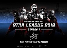 Giải đấu chuyên nghiệp CrossFire Legends Star League 2019 chính thức khởi tranh ngày 17/6