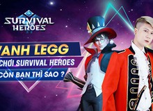 Suzie ra MV Rapdizz dằn mặt Vanh Leg và Độ Mixi để giành ngôi vị “đồ tể” trong Survival Heroes