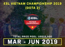 DOTA 2: Vòng Group Stage của ESL Vietnam Championship 2019 sẽ chính thức khởi tranh vào cuối tuần này