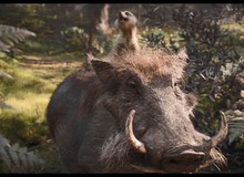 Disney tung tạo hình "live-action" của bộ đôi hài hước Timon và Pumbaa trong trailer mới của phim Vua Sư Tử