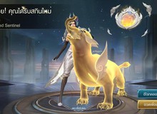 Game thủ Liên Quân Mobile Thái Lan chả nạp đồng nào cũng được tặng skin Arum Sentinel