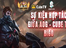 Kết hợp cùng Cube TV, Gamota chơi lớn quyết đưa AOG trở thành “tựa game quốc dân”