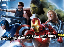 Chỉ vài click sẽ biến bạn thành siêu anh hùng Marvel, đi khoe bạn bè thì 'cực phẩm'