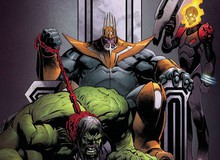 Old King Thanos: Vị vua hùng mạnh thống trị vũ trụ đã tiêu diệt hết các siêu anh hùng và nuôi "Hulk" làm thú cưng