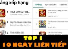 Kỷ lục làng game Việt: Hơn nửa tháng ra mắt, Thục Sơn Kỳ Hiệp Mobile vẫn "độc tôn" vị trí Top 1 trên cả App Store và CH Play!