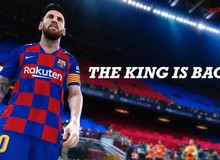 PES 2020 hé lộ gameplay tuyệt đỉnh, đồ họa đẹp lung linh không khác gì xem bóng đá trên TV