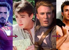 Choáng với ngoại hình cực phẩm của dàn Avengers nhà Marvel thời trẻ: Iron Man ăn đứt Captain America?