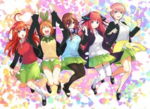 Gotoubun no Hanayome: Bộ manga khiến chàng trai nào cũng ước rằng mình có một harem