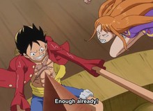 One Piece tập 891: Nami nhanh như chớp phi thân từ xa tới tẩn Luffy vì tội "nghịch ngu"