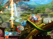 New Gunbound - Game mobile bắn súng canh tọa độ sở hữu cơ chế thời gian thực mở đăng ký