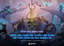 Đấu Trường Danh Vọng mùa Đông 2019 sẽ lựa chọn đội tuyển Liên Quân Việt Nam tại SEA Games 30