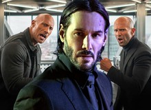 The Rock xác nhận về vai trò bí ẩn của “Ông Kẹ” Keanu Reeves trong “Hobbs & Shaw”