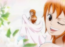 One Piece: Xịt máu mũi trước chiêu "cú đấm hạnh phúc" của Nami trong đoạn quảng cáo "bộ vệ sinh chùi rửa đa năng"