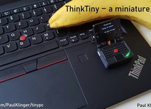 Chiếc "laptop" siêu nhỏ tí hon, chỉ bằng ngón tay nhưng có thể chơi game ngon lành