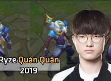 LMHT: Nhờ Faker, Ryze lại chuẩn bị có thêm trang phục Quán Quân 2019 siêu ngầu?