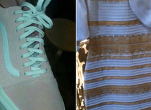 Bức ảnh 'gây lú' nhất MXH hôm nay: Bạn thấy đôi giày này màu xanh xám hay hồng trắng, liệu có đúng nó cho thấy bạn thuận não trái hay phải?