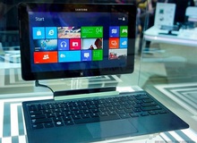 [Computex 2012] Samsung giới thiệu mẫu siêu phẩm tablet lai PC chạy Windows 8: Series 5 Hybrid 