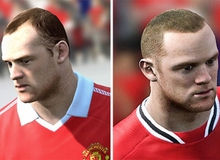 Rooney bỗng dưng... hết hói trong game FIFA 2012