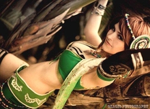 Cosplay "con dâu" Quan Vũ trong Dynasty Warriors 7