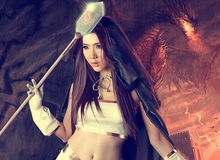 Ngọc Quyên bốc lửa với cosplay Vạn Vương Chi Vương