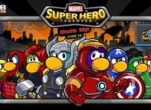Avenger biệt đội siêu anh hùng xuất hiện trong Club Penguin 