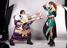 Chùm ảnh hậu trường nhắng nhít buổi cosplay Thần Ma Đại Lục