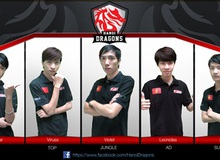 Đội tuyển Liên Minh Huyền Thoại chuyên nghiệp tại Hà Nội lộ diện: Hanoi Dragons