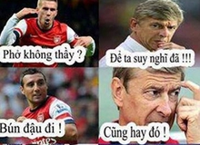 Ảnh chế hài hước Arsenal sang Việt Nam