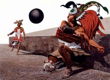 Pok-a-tok: Trò chơi bóng hiến tế khủng khiếp của người Maya 