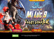 Game thủ Mị Lực Vô Song phát sốt trước quà tặng giá trị khủng