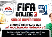VED chính thức tặng quà hỗ trợ game thủ FIFA Online 2