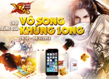 Ngạo Kiếm Vô Song hào phóng tặng iPhone 5S mừng cụm máy chủ mới