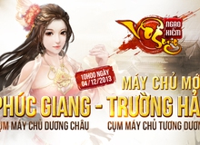 Ngạo Kiếm Vô Song tặng Giftcode nhân dịp khai mở 2 máy chủ mới