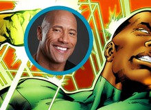 Diễn viên cơ bắp Dwayne Johnson sẽ đóng vai Green Lantern