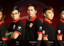 Saigon Fantastic 5 giới thiệu đội hình “khủng” cho LMHT GPL Spring 2014