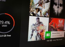 Máy chơi game Xbox One sắp hỗ trợ ổ cứng ngoài