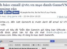 VTC bị GameVN tố mạo danh để quảng cáo game