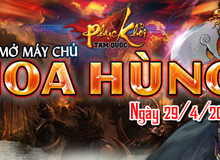 GameK gửi tặng 500 Gift Code Phục Khởi Tam Quốc