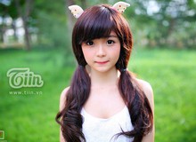 Nữ sinh 97 đốn tim với vẻ đẹp trong sáng