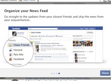Facebook thử nghiệm chức năng lọc bạn bè trong News feed