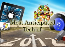 Top sản phẩm công nghệ được săn đón trong năm 2012