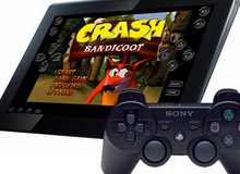 Bản Sony Tablet S cập nhật hỗ trợ tay cầm chơi game