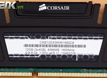 Đánh giá bộ kit Corsair Vengeance 12GB: Vua RAM là đây?