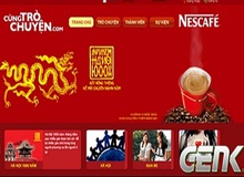 Website "hàng Việt" cũng khoe giao diện cực ấn tượng