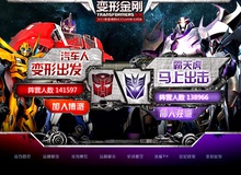 Transformers Online lộ dàn robot hệt như bom tấn màn bạc